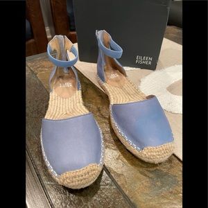 Brand New Original Eileen Fisher Espadrille Flat, Size 6